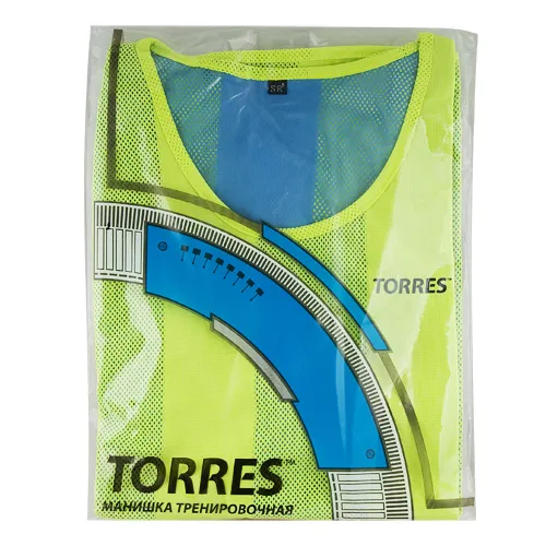 Манишка детская TORRES двухсторонняя, TR11950Y/B, р.Jr, тренировочная, полиэстер, жёлт-синий за 1&nbsp;026.80 ₽ в Химках