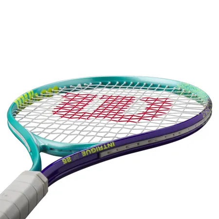 Ракетка б/т дет. Wilson Intrigue Jr 25, WR180310U, для детей 9-10лет, алюминий,со струн., бирюз-фиол за 5&nbsp;271.70 ₽ купить в Химках