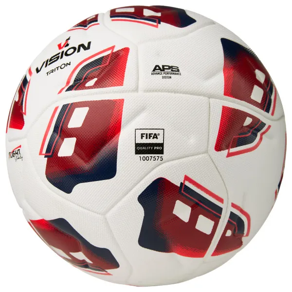Мяч футб. VISION TRITON, FV425075, р.5,FIFA Quality Pro,MF, 16 пан, термосш.,бел-красный за 8&nbsp;007 ₽ в Химках