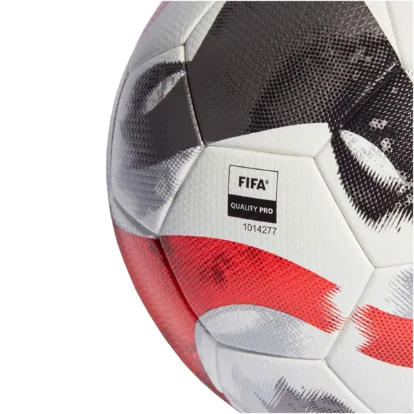 Мяч футб. ADIDAS Tiro Pro HT2428, р.5, FIFA Pro, 32 пан., ПУ, термосшивка, бело-красный за 13&nbsp;591.50 ₽ в Химках