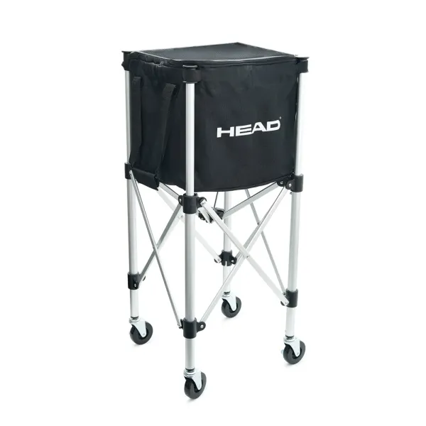 Корзина для теннисных мячей HEAD TT7003, на 125 мячей,с сумкой-переноской, складная, металл, черный за 6&nbsp;942.80 ₽ в Химках