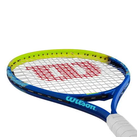 Ракетка б/т Wilson Impact Gr3, WR198910U3,для люб., алюминий, со струнами, сине-салатовый за 6&nbsp;358 ₽ купить в Химках