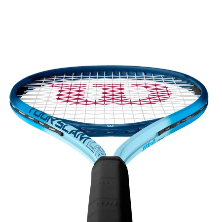 Ракетка б/т Wilson Tour Slam Lite Gr3, WR199010U3,для любит, алюминий, со струнами, сине-голубая за 6&nbsp;358 ₽ купить в Химках