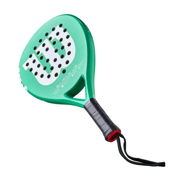 Ракетка для падела WILSON Blade Jr  V4 Padel, WR213811U0, для начин-х, стекловолокно, зеленый за 14&nbsp;934.50 ₽ в Химках