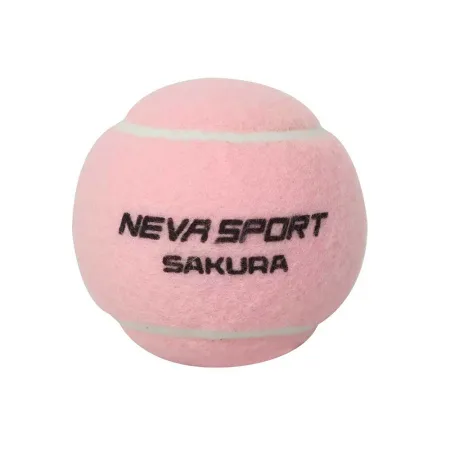 Мяч для падела NS Sakura, UAA2, уп.3 шт, сукно, нат.резина, розовый за 824.50 ₽ купить в Химках