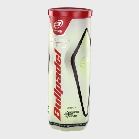 Мяч для падела BULLPADEL Premium PRO, 471959, уп.3 шт, FIP Approved, войлок, нат.резина,желтый за 1&nbsp;094.80 ₽ купить в Химках