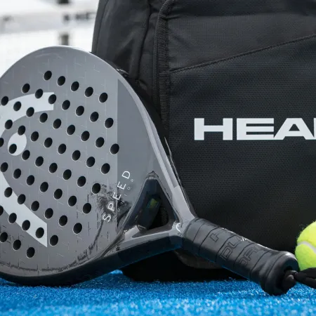 Ракетка для падела HEAD Speed Junior 2025, 226715, для любителей, стекловолокно, черный за 14&nbsp;203.50 ₽ купить в Химках