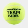 Мяч для падела Dunlop Team Padel, 601553, уп.3 шт, сукно, нат.резина,желтый за 1&nbsp;110.10 ₽ купить в Химках