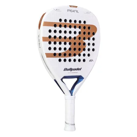 Ракетка для падела BULLPADEL Pearl 27, 497249, для проф-в, стекловолокно,карбон, бело-золотистый за 44&nbsp;319 ₽ купить в Химках