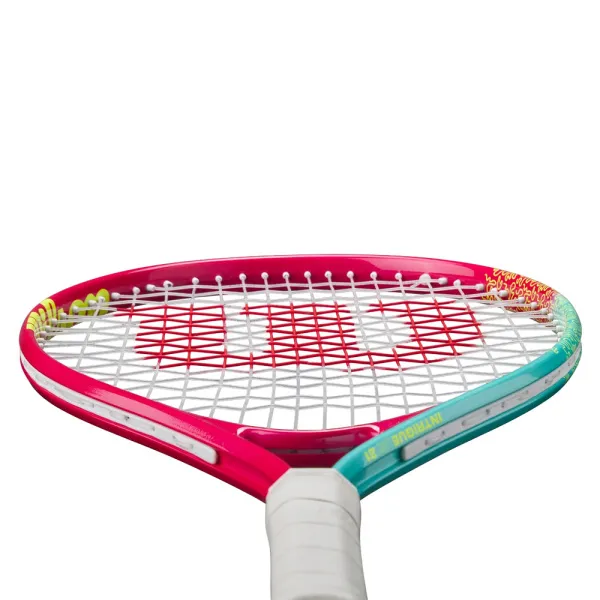 Ракетка б/т дет. Wilson Intrigue Jr 21, WR180510U, для дет.5-6лет, алюминий,со струн.,розово-бирюзов за 5&nbsp;271.70 ₽ в Химках