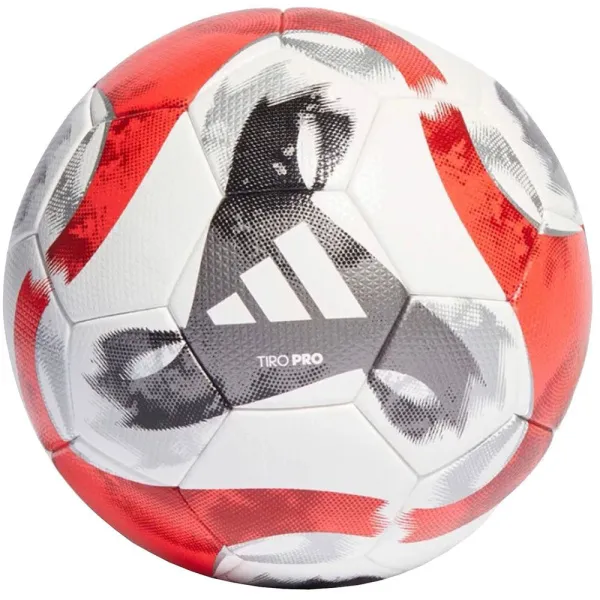 Мяч футб. ADIDAS Tiro Pro HT2428, р.5, FIFA Pro, 32 пан., ПУ, термосшивка, бело-красный за 13&nbsp;591.50 ₽ в Химках