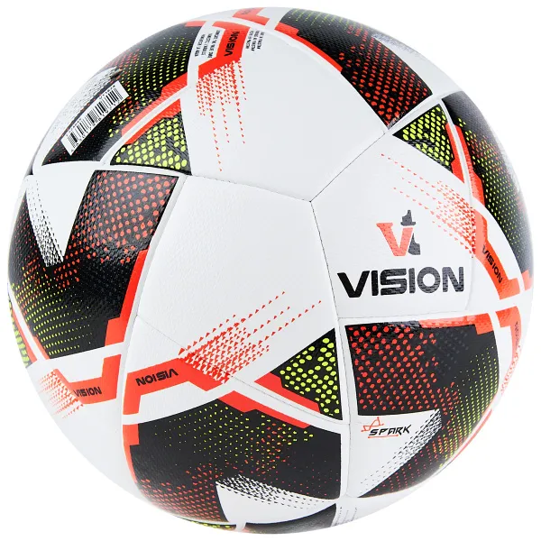Мяч футб. VISION Spark, F324045, р.5, FIFA Basiс, 24 пан,ПУ,2 подкл.слой,гибрид.сшив,бело-мультикол за 2&nbsp;279.70 ₽ в Химках