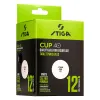 Мяч для наст. тенниса Stiga Cup ABS, 1110-2510-12, диам.40+мм, пластик, упак. 12 шт, белый за 1&nbsp;774.80 ₽ купить в Химках