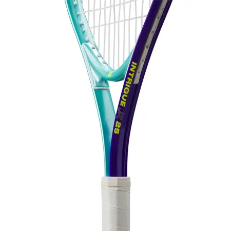 Ракетка б/т дет. Wilson Intrigue Jr 25, WR180310U, для детей 9-10лет, алюминий,со струн., бирюз-фиол за 5&nbsp;271.70 ₽ купить в Химках