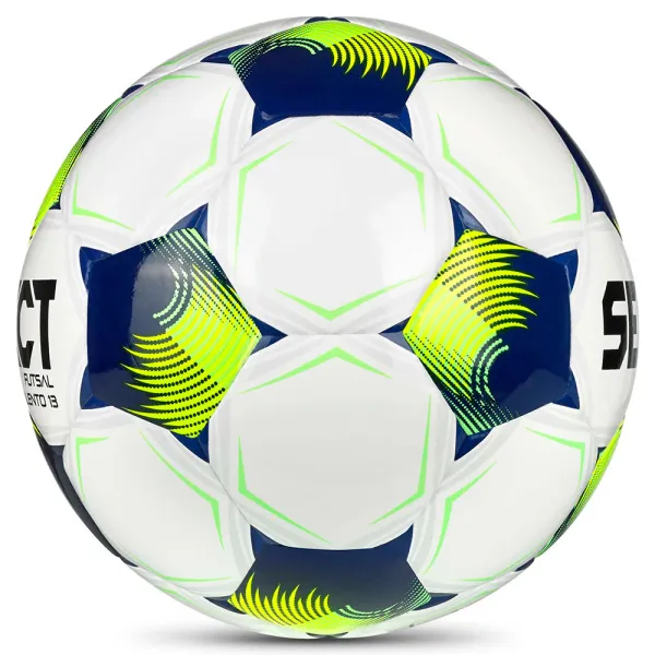 Мяч футзал. SELECT Futsal Talento 13 V26, 1062471015, р.3, 32п, ТПУ, гибр.сш, бело-сине-желтый за 4&nbsp;355.40 ₽ в Химках