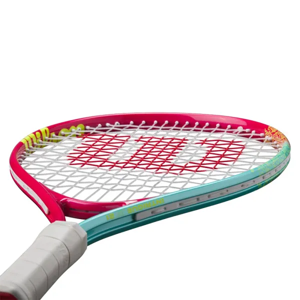 Ракетка б/т дет. Wilson Intrigue Jr 21, WR180510U, для дет.5-6лет, алюминий,со струн.,розово-бирюзов за 5&nbsp;271.70 ₽ в Химках