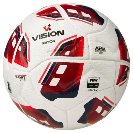 Мяч футб. VISION TRITON, FV425075, р.5,FIFA Quality Pro,MF, 16 пан, термосш.,бел-красный за 8&nbsp;007 ₽ купить в Химках