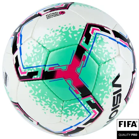 Мяч футзал. VISION SALA+, FIFA Quality Pro, FS324084 р.4, 32 п. PU, 4 подкл.сл, руч.сшив.,бело-зелен за 4&nbsp;943.60 ₽ купить в Химках