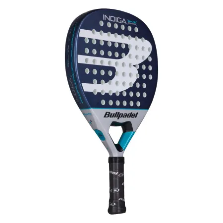 Ракетка для падела BULLPADEL Indiga Power 26, 494416, для начинающих, стекловолокно, темносине-серый за 14&nbsp;672.70 ₽ купить в Химках