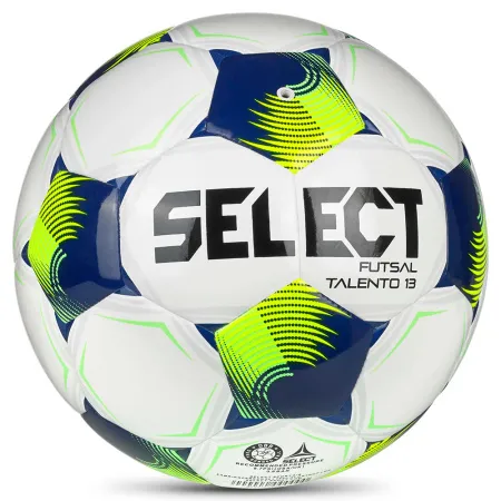 Мяч футзал. SELECT Futsal Talento 13 V26, 1062471015, р.3, 32п, ТПУ, гибр.сш, бело-сине-желтый за 4&nbsp;355.40 ₽ купить в Химках