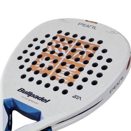 Ракетка для падела BULLPADEL Pearl 27, 497249, для проф-в, стекловолокно,карбон, бело-золотистый за 44&nbsp;319 ₽ купить в Химках