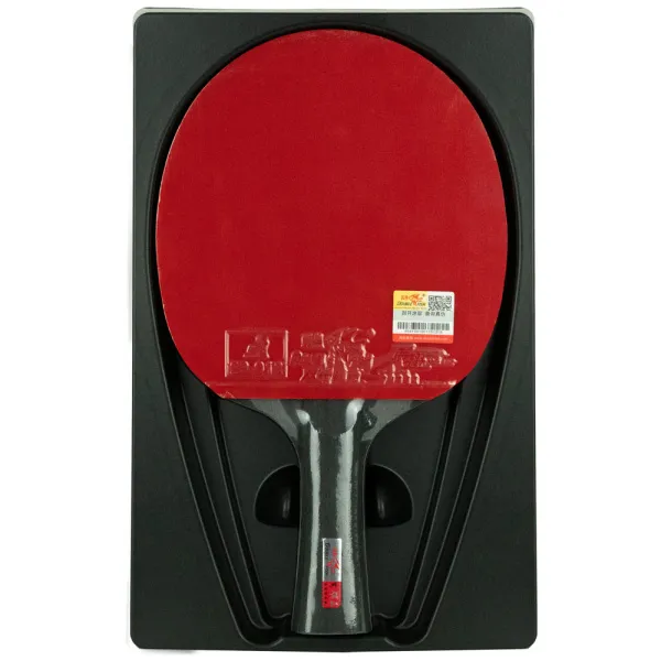 Ракетка для н/т DOUBLE FISH Black Carbon King Racket 5*****, для професс.,ITTF Appr.,накл.2,1,мм за 6&nbsp;434.50 ₽ в Химках