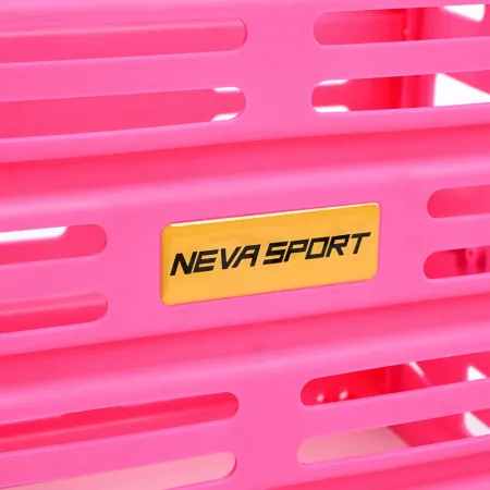 Корзина для теннисных мячей NEVA SPORT, UEA1_P, на 75 мячей, пластик, розовый за 5&nbsp;778.30 ₽ купить в Химках