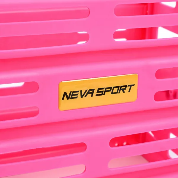 Корзина для теннисных мячей NEVA SPORT, UEA1_P, на 75 мячей, пластик, розовый за 5&nbsp;778.30 ₽ в Химках