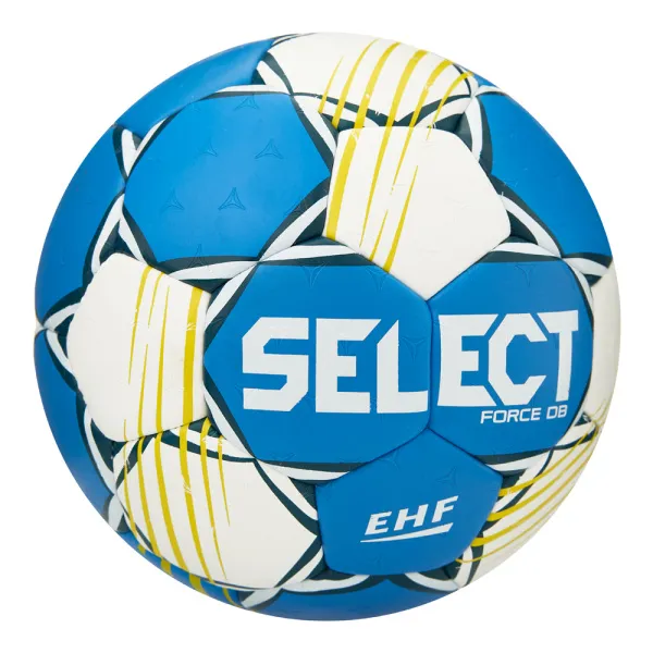 Мяч ганд. SELECT HB FORCE DB V25, 1622858205, Senior (р.3), EHF Appr,ПУ, гибр.сш., сине-белый за 8&nbsp;438.80 ₽ в Химках