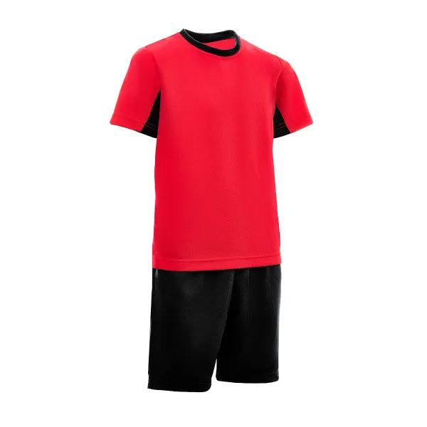 Форма футб. игровая TORRES Classic Junior, FJ-1011-042-140, рост 140 см, полиэстер, красно-черный за 1&nbsp;575.90 ₽ в Химках