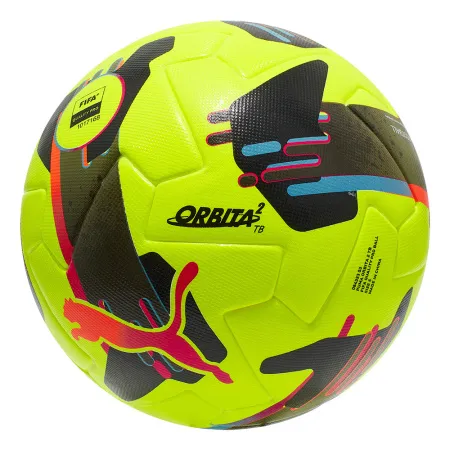 Мяч футб. PUMA Orbita 2 TB, 08432303, р.5, FIFA Quality Pro, 12 пан., ТПУ, термосшивка, желто-черный за 7&nbsp;260.70 ₽ купить в Химках
