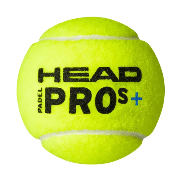Мяч для падела HEAD Padel Pro S+, 540303, уп.3 шт, FIP Approved, войлок,нат.резина,желтый за 933.30 ₽ в Химках