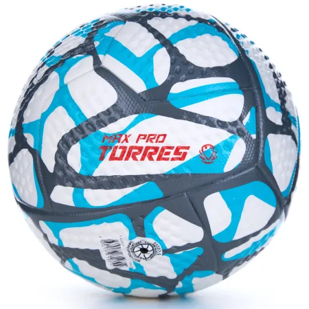 Мяч футб. TORRES MAX Pro, F323415, р.5, EПУ (микрофибра),4 сл, 12 п, термосшивка, бело-голубой за 5&nbsp;101.70 ₽ купить в Химках