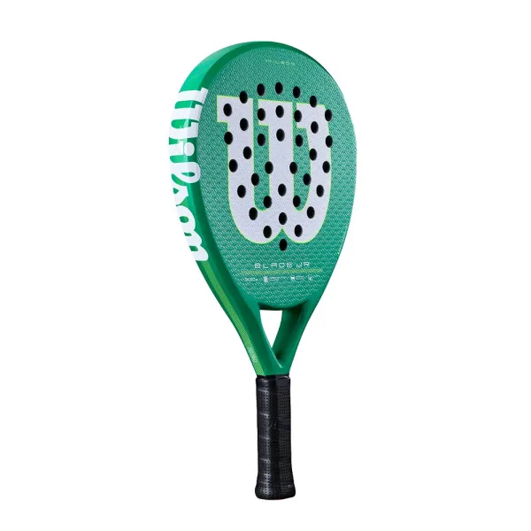 Ракетка для падела WILSON Blade Jr  V4 Padel, WR213811U0, для начин-х, стекловолокно, зеленый за 14&nbsp;934.50 ₽ в Химках