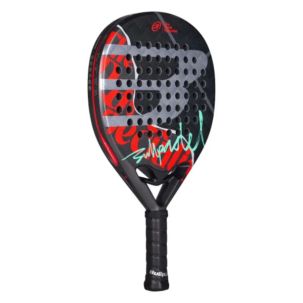 Ракетка для падела BULLPADEL Ionic Control 26, 494412, для продв. игроков, карбон, черно-красный за 33&nbsp;734.80 ₽ в Химках