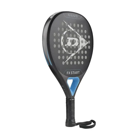 Ракетка для падела Dunlop FX Start, 10370737, для начинающих, гибрид, графит, черно-синий за 13&nbsp;175 ₽ купить в Химках