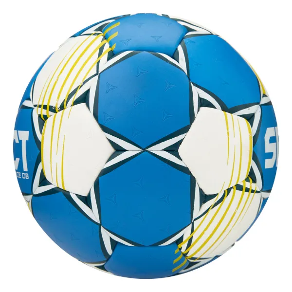 Мяч ганд. SELECT HB FORCE DB V25, 1622858205, Senior (р.3), EHF Appr,ПУ, гибр.сш., сине-белый за 8&nbsp;438.80 ₽ в Химках
