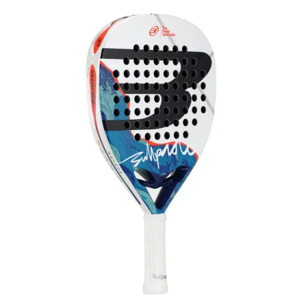 Ракетка для падела BULLPADEL Ionic Power 26, 494411, для продв. игроков, стекловолокно, сине-белый за 28&nbsp;944.20 ₽ купить в Химках