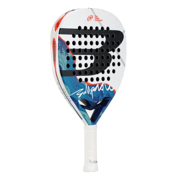 Ракетка для падела BULLPADEL Ionic Power 26, 494411, для продв. игроков, стекловолокно, сине-белый за 28&nbsp;944.20 ₽ в Химках