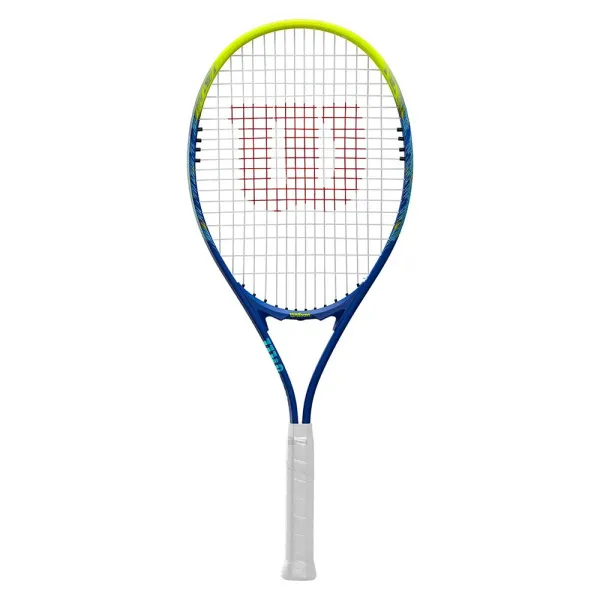 Ракетка б/т Wilson Impact Gr3, WR198910U3,для люб., алюминий, со струнами, сине-салатовый за 6&nbsp;358 ₽ в Химках