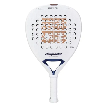 Ракетка для падела BULLPADEL Pearl 27, 497249, для проф-в, стекловолокно,карбон, бело-золотистый за 44&nbsp;319 ₽ купить в Химках