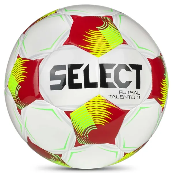Мяч футзал. SELECT Futsal Talento 11 V26, 1061471014, р.3(Jr),  32п, ТПУ, маш.сш, бело-желто-красный за 4&nbsp;355.40 ₽ в Химках