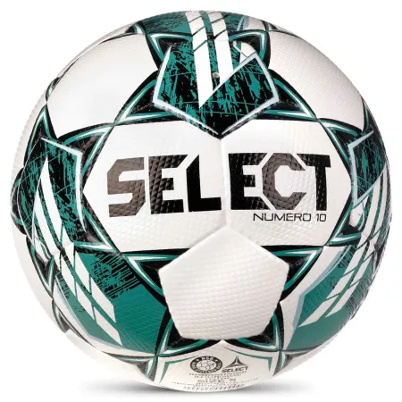 Мяч футб. SELECT NUMERO 10 V23, 0575060004, р.5, FIFA Basic, 32п, ПУ, руч. сш, бело-бирюзовый за 8&nbsp;051.20 ₽ купить в Химках