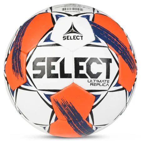 Мяч ганд. SELECT Ultimate Replica v25, 3572858745, р.3(Senior), ПУ,руч.сш, бел-оранж-т.син за 5&nbsp;373.70 ₽ купить в Химках