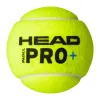 Мяч для падела HEAD Padel Pro+, 540203, уп.3 шт, FIP Approved, войлок,нат.резина,желтый за 933.30 ₽ купить в Химках