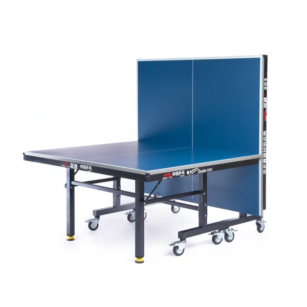 Стол для наст. тенниса DOUBLE FISH 203M-3, Indoor для закрытых помещений, толщина 25мм, синий за 80&nbsp;109.10 ₽ в Химках