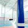 Волейбольные стойки универсальные со стаканами и механизмом натяжения троса ZAVODSPORTA за 41&nbsp;400 ₽ купить в Химках