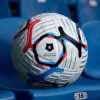 Мяч футб. KELME Russian Premier League, 7601QU5216-100, р.5, FIFA Pro, 10п, ПУ, термосш, бел-син-кр за 10&nbsp;672.60 ₽ купить в Химках