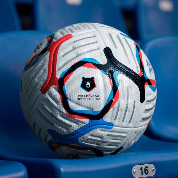 Мяч футб. KELME Russian Premier League, 7601QU5216-100, р.5, FIFA Pro, 10п, ПУ, термосш, бел-син-кр за 10&nbsp;672.60 ₽ в Химках